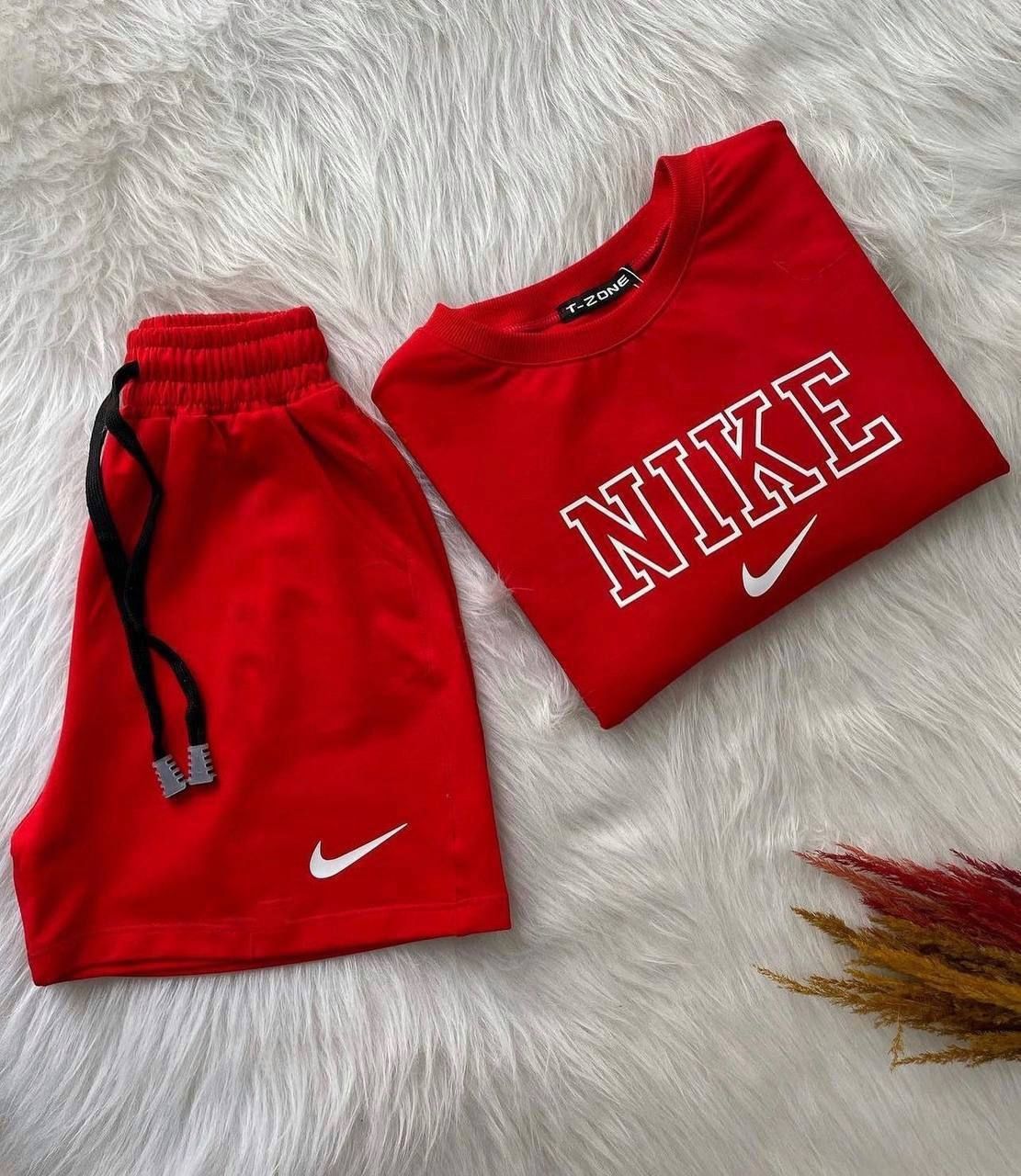 АКЦІЯ!!! Жіночий костюм футболка та шорти найк Nike