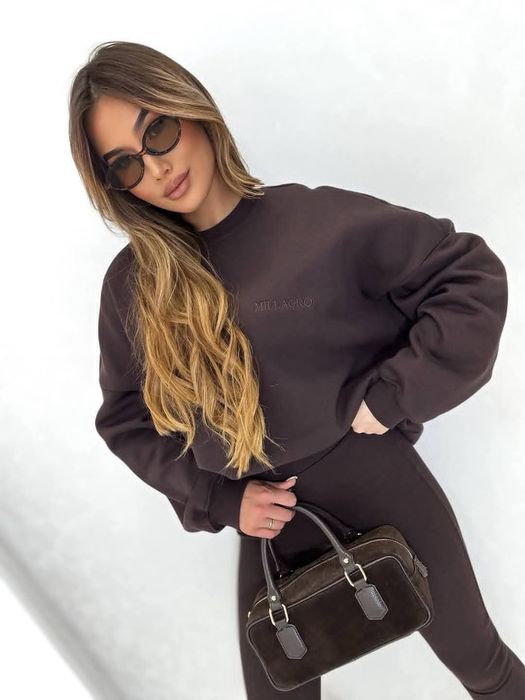 Dres set millagro bluza oversize legginsy polska