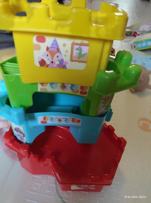 Zamek, tor kulkowy clementoni 12-18 m