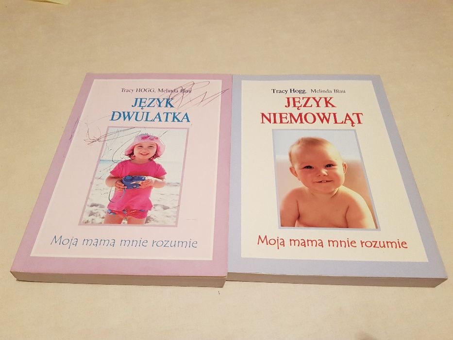 Sprzedam serię książek Język niemowląt i Język dwulatka