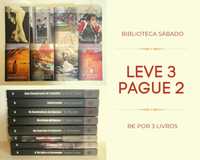 Livros da Biblioteca Sábado - Leve 3, Pague 2