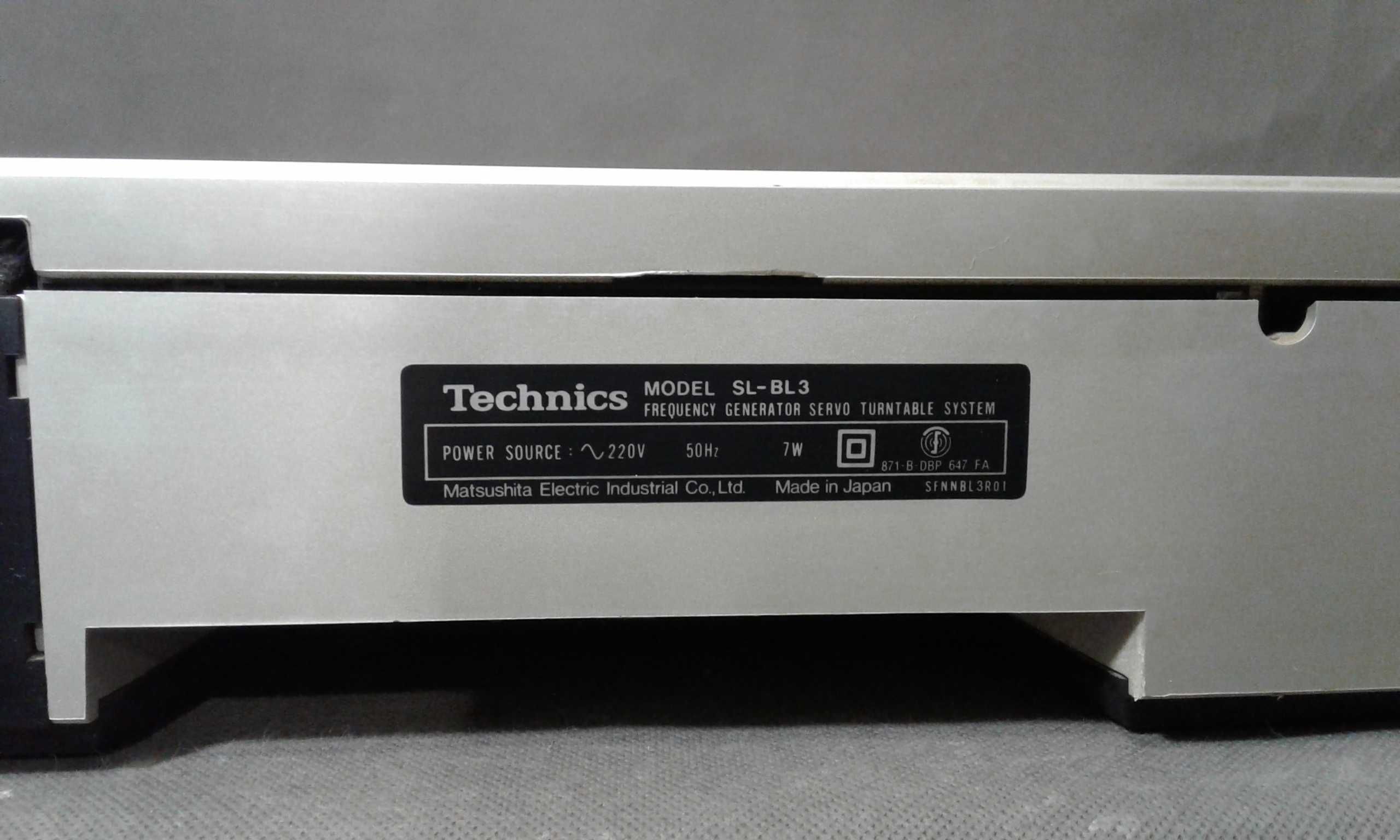 TECHNICS SL-BL3,gramofon stereo