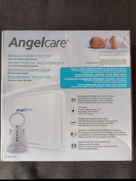 Авто-няня...Angelcare AC300-2SP  монітор руху для немовлят,