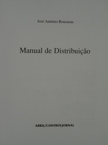 Manual de Distribuição de José António
