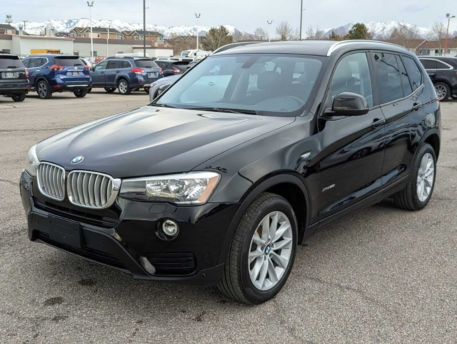 BMW X3 2016 Black