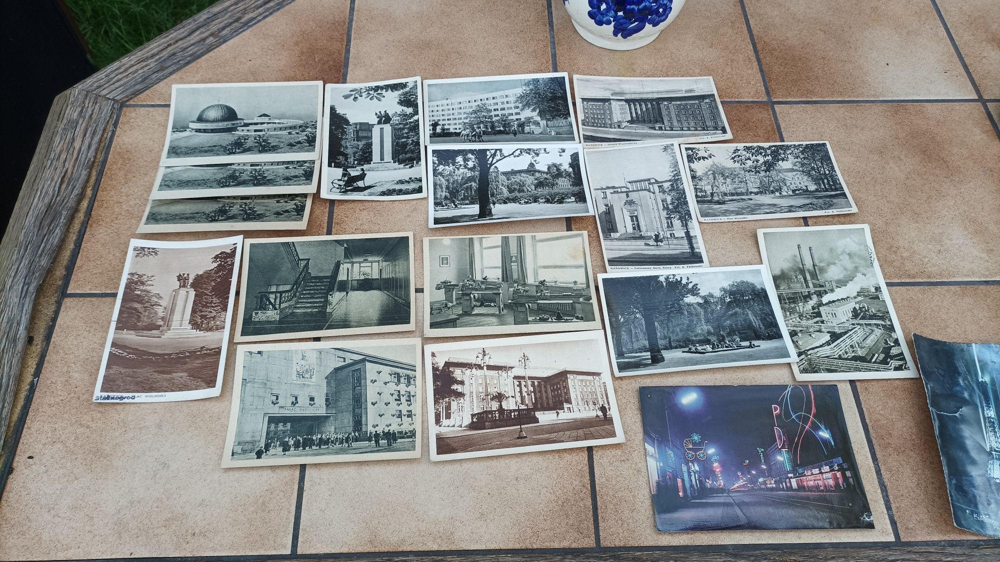 Widokówki pocztówki Stalinogród Katowice