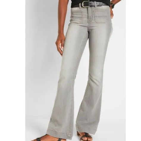 Bonprix jeansy spodnie damskie bawełniane dzwony 38