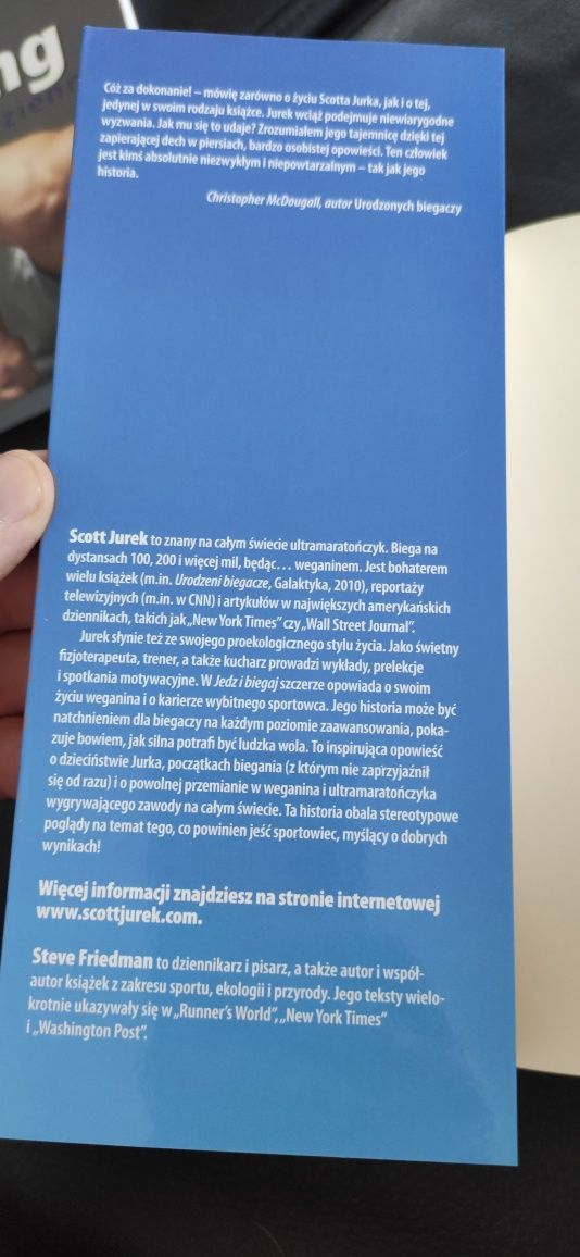 "Jedz i biegaj" Scott Jurek