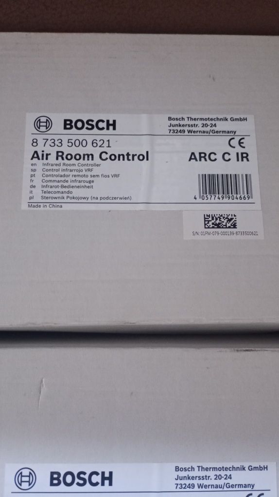 Piloty Klimatyzacji Bosch ARC C IR 2szt