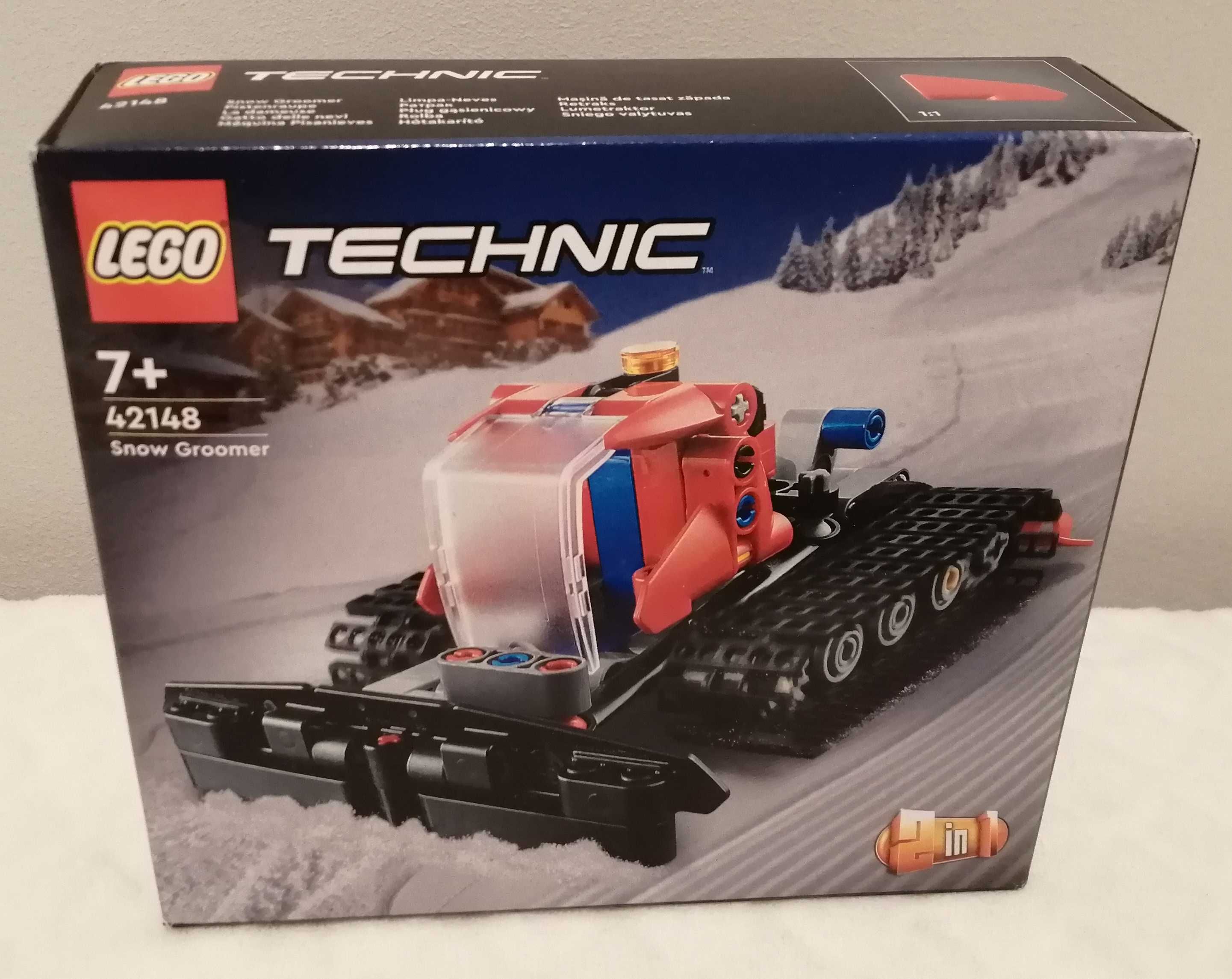 Klocki Lego Technic 42148, ratrak, skuter śnieżny, 2w1 (Zabawka)