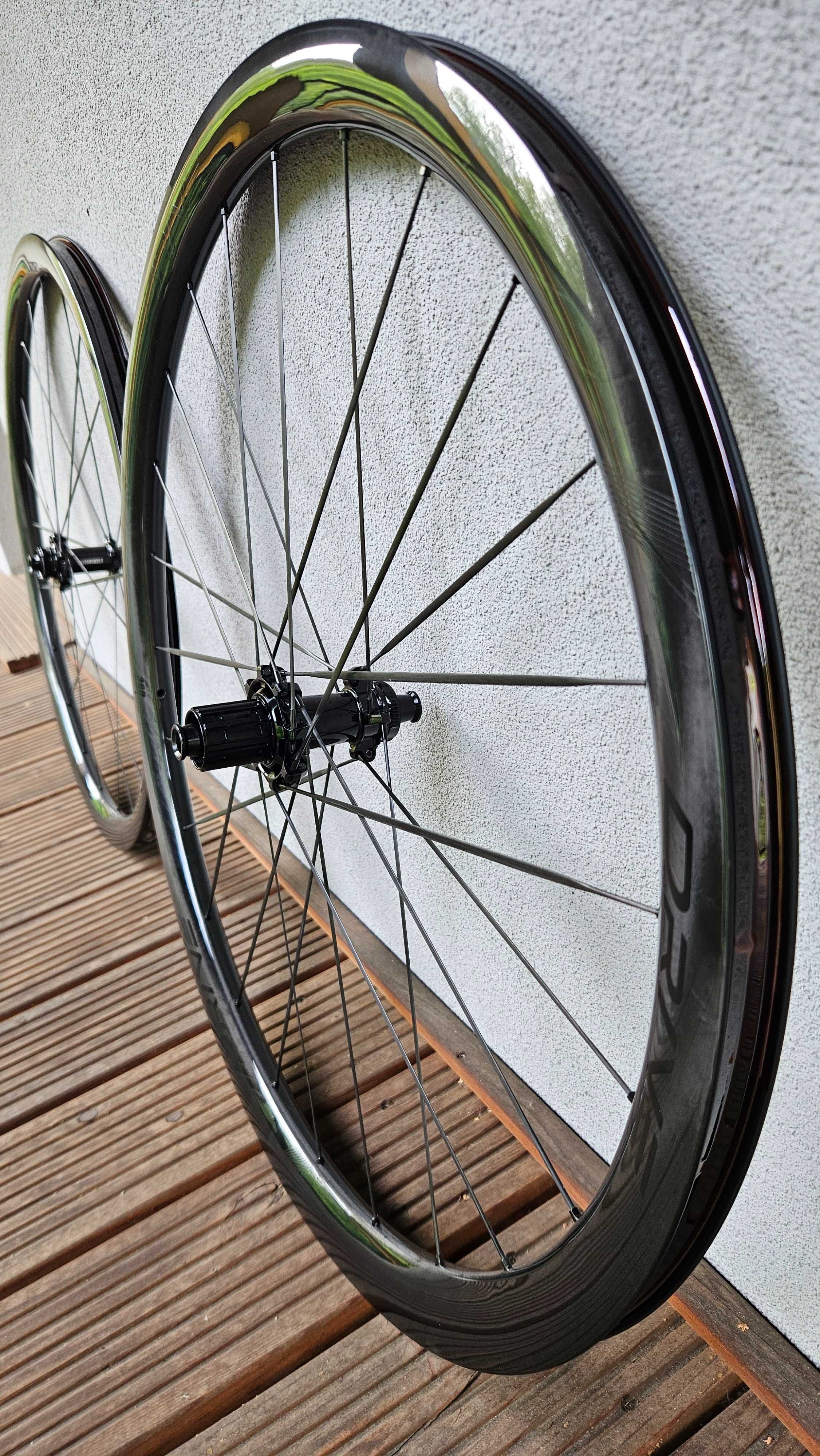 Koła karbonowe Elite Wheels Drive II Disc 36 mm Carbon 1273 g NOWE
