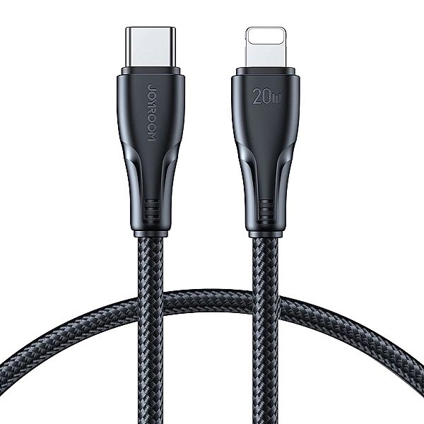 Kabel Joyroom S-CL020A11 Lightning - USB-C 20W 480Mb/s 0,25m - czarny