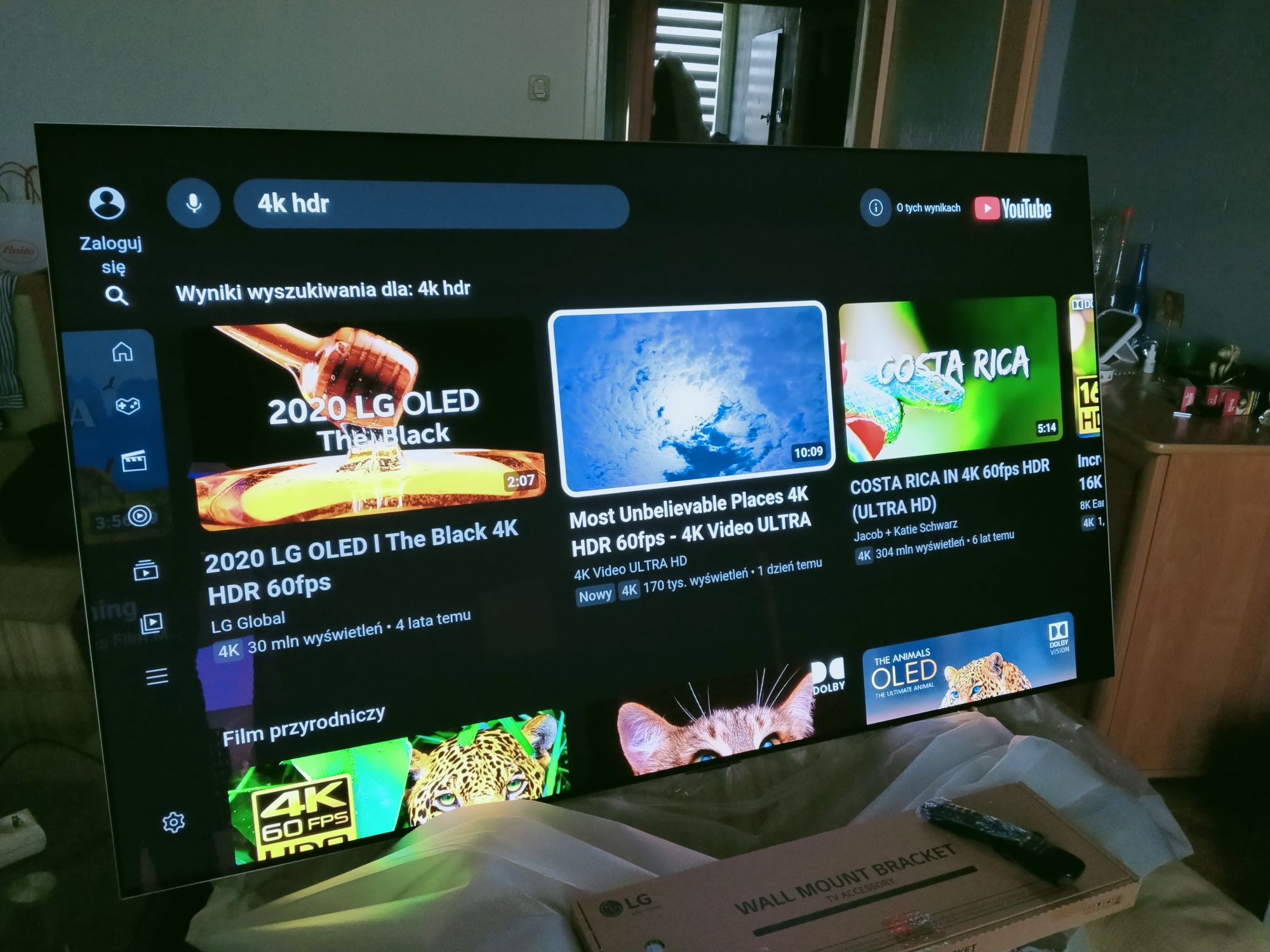 LG65G49LS OLED Evo 4k UHD 144Hz Gwarancja, podstawa