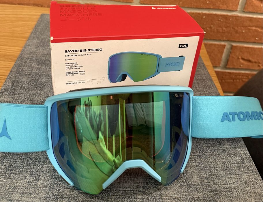 Gogle Atomic Savor Big Stereo - stan idealny