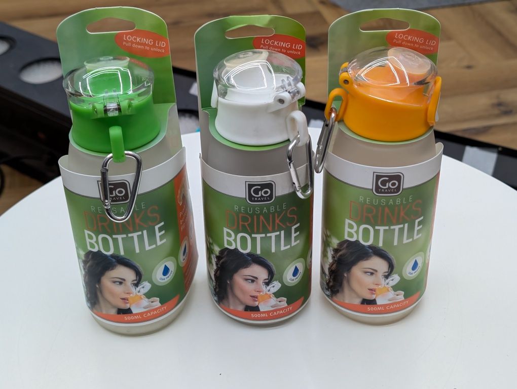 Butelka na wodę, bidon 500ml, 100 sztuk