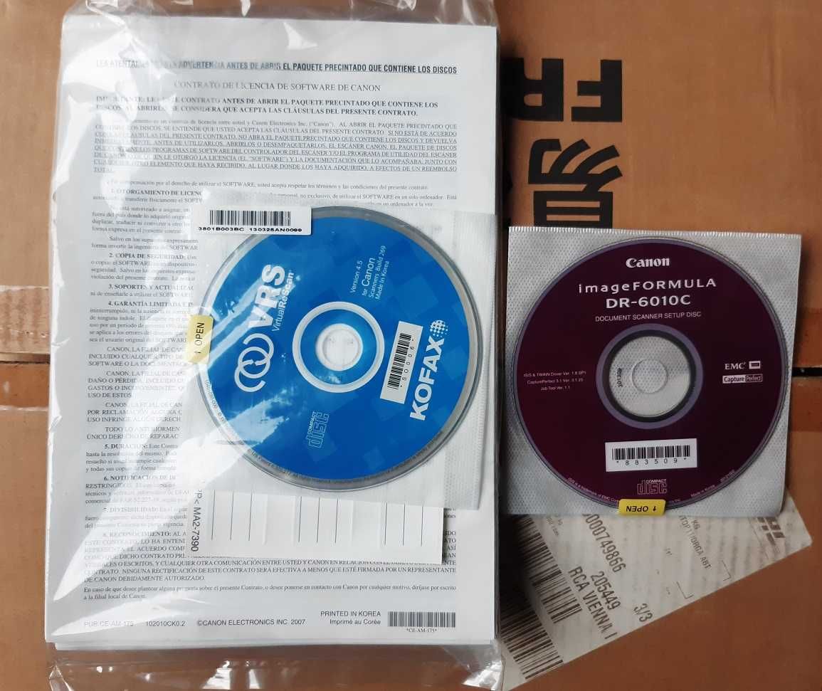 Skaner Scanner/DR-6010C 600dpi 60sh/min ADF