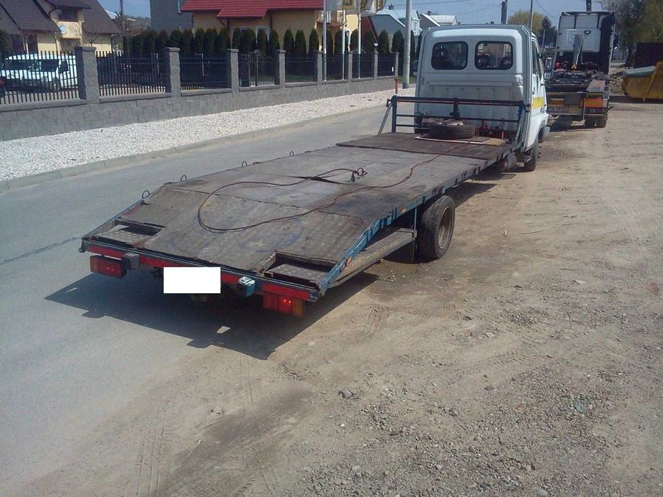 zabudowa platforma najazd laweta pomoc drogowa auto laweta