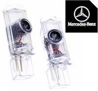 LED Logo Projektory PREMIUM Mercedes Benz HD+ ML W164 GL X164 Klasa R