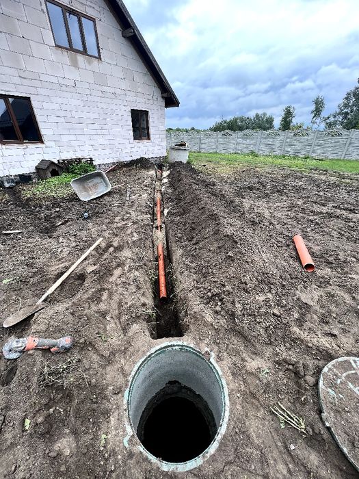 Септик установка із бетонних кілець