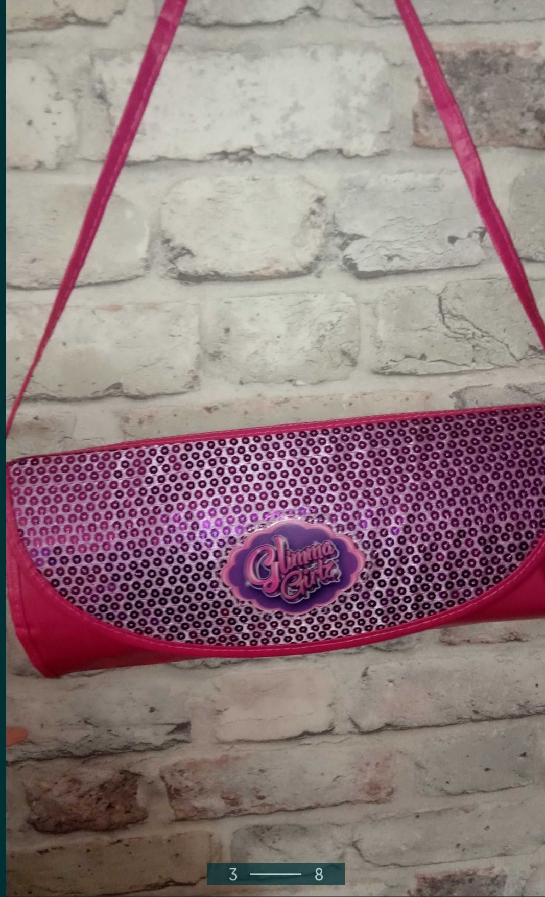 Okazja 2 nowe lalki Glimma Girlz w torebce na ramie