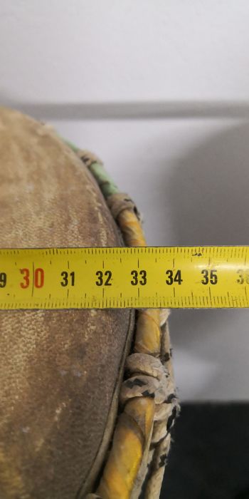 2 Djambes com pele verdadeira