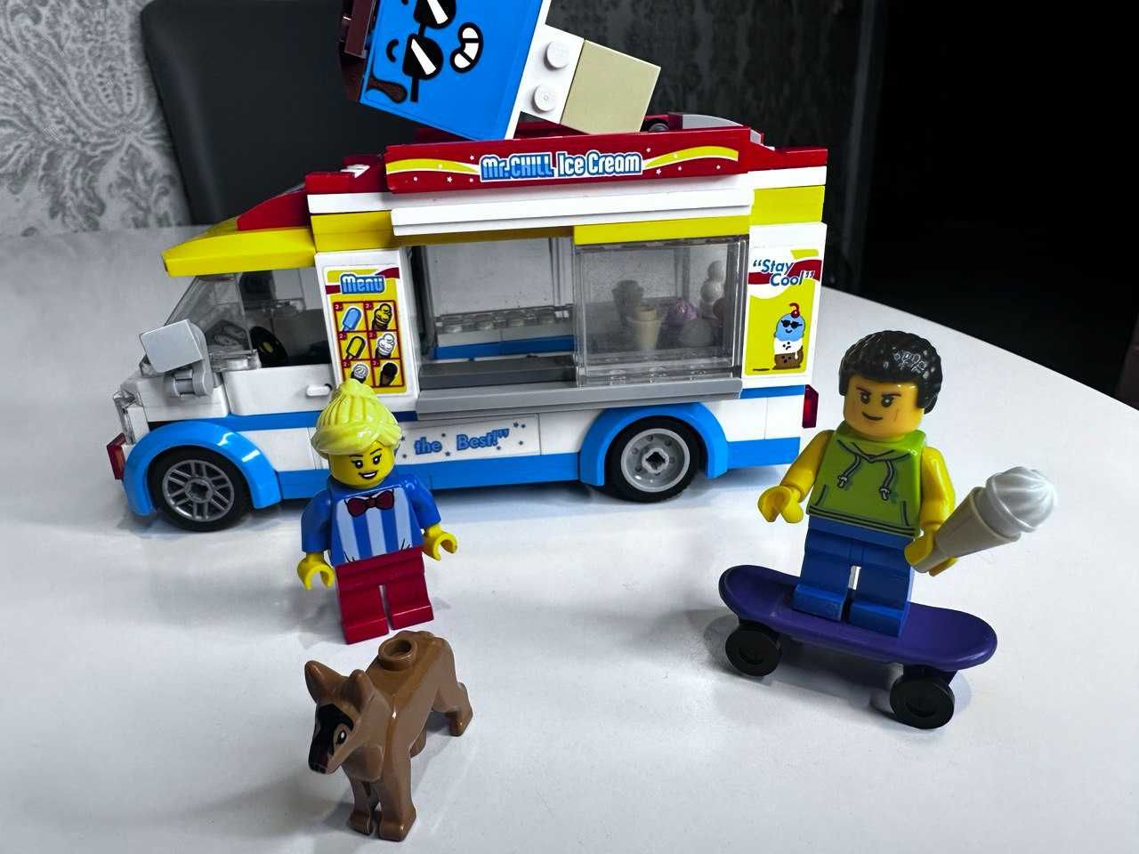 Лего  мусоровоз, машина з морозивом