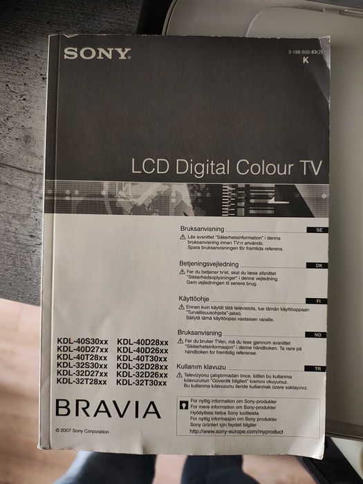 Telewizor LCD używany. Stan bardzo dobry.