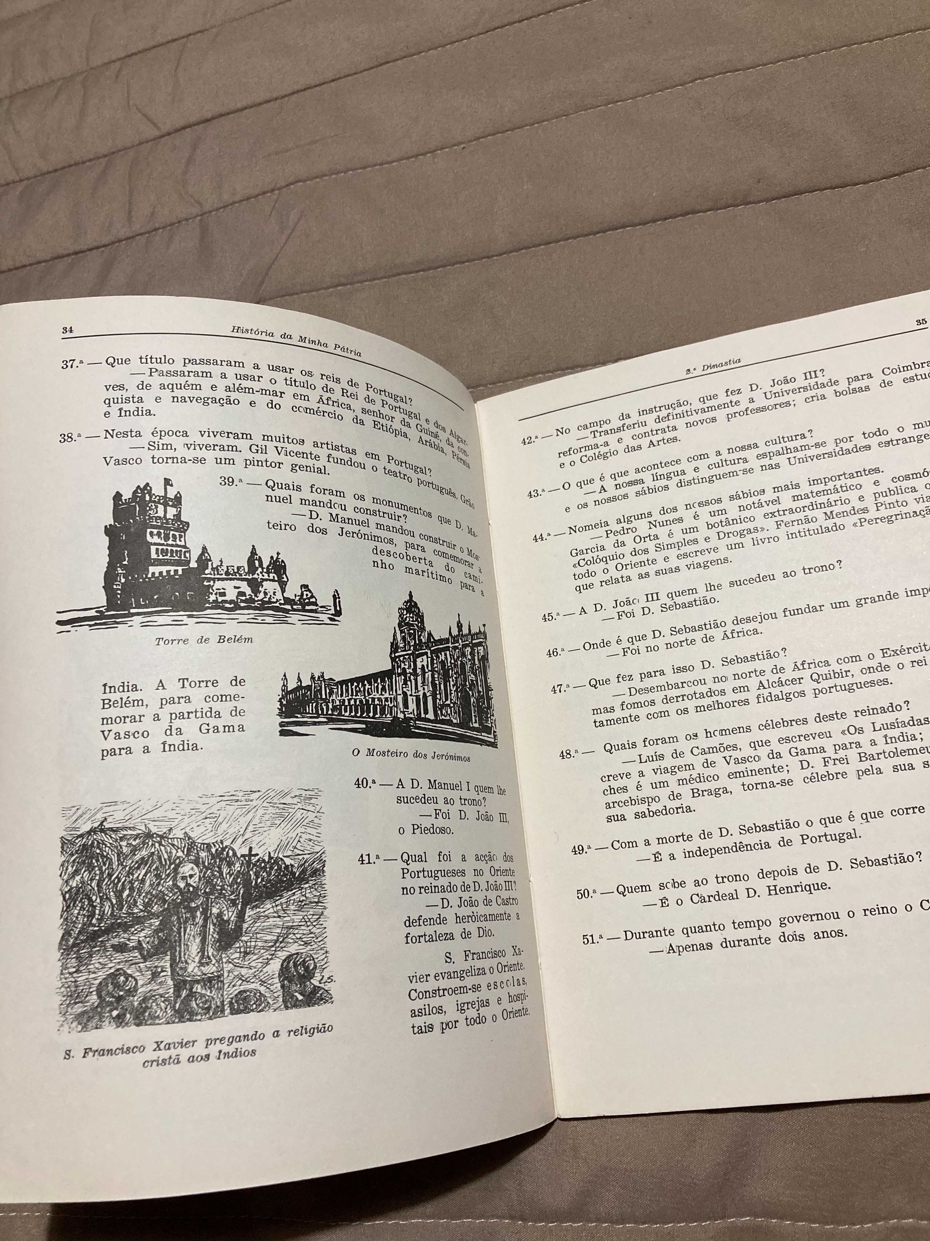 Livros Escolares Antigos História Estado Novo