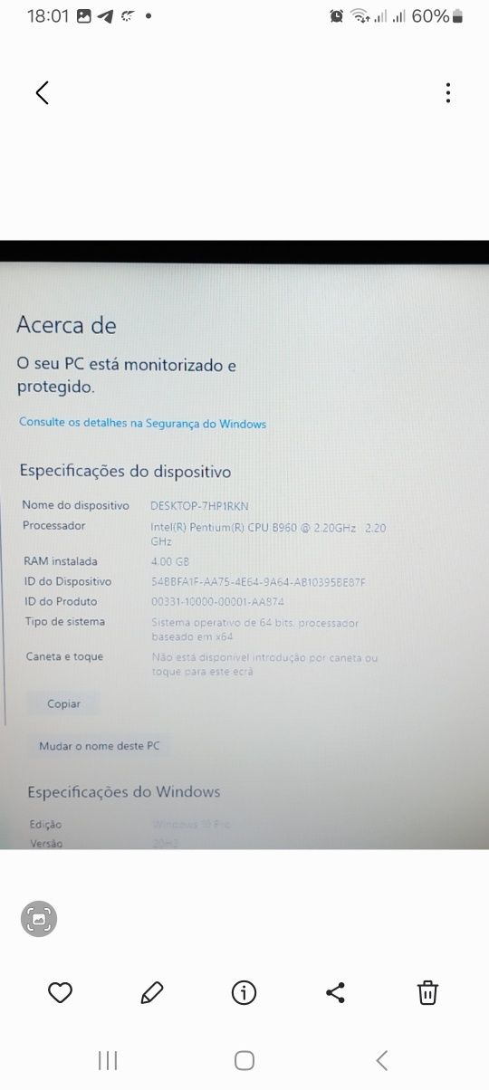 Toshiba satélite C660