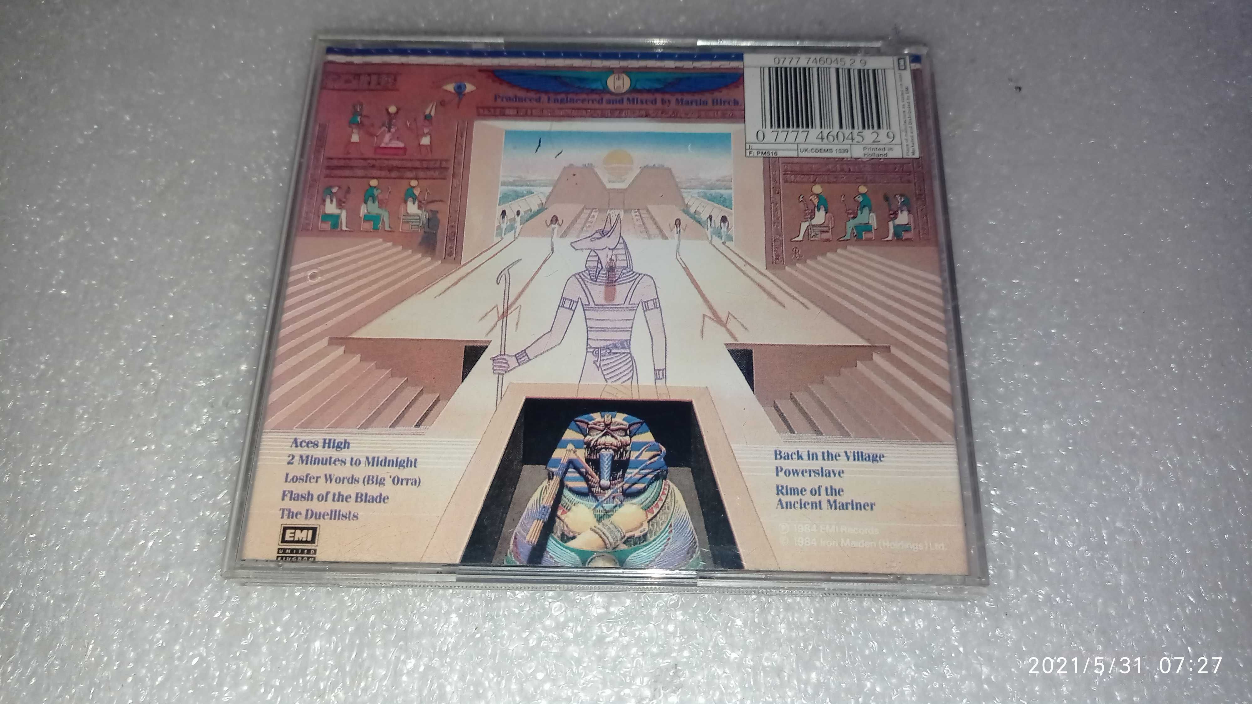 CD Iron Maiden (Powerslave)