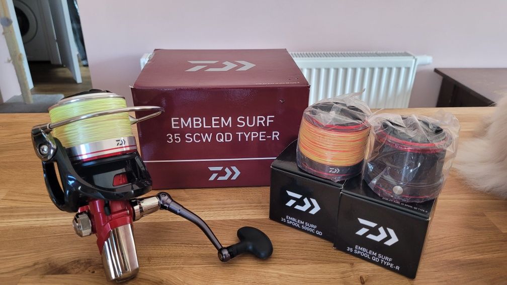 Kołowrotek Daiwa Emblem Surf SCW QD Type R surfcastingowy