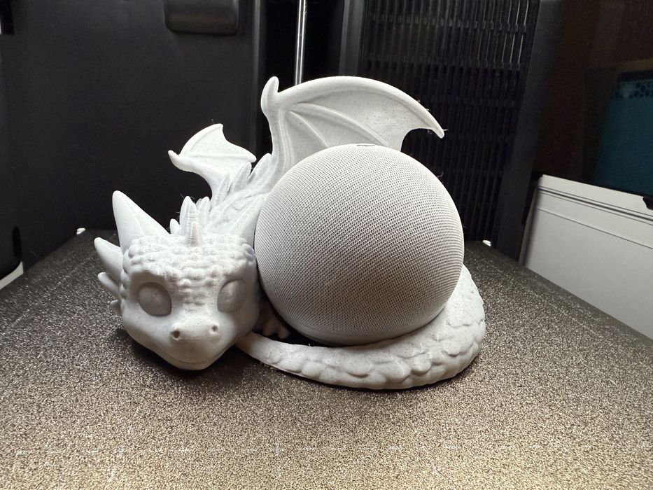 Dragão Mágico Alexa Echo Dot - Homepod mini