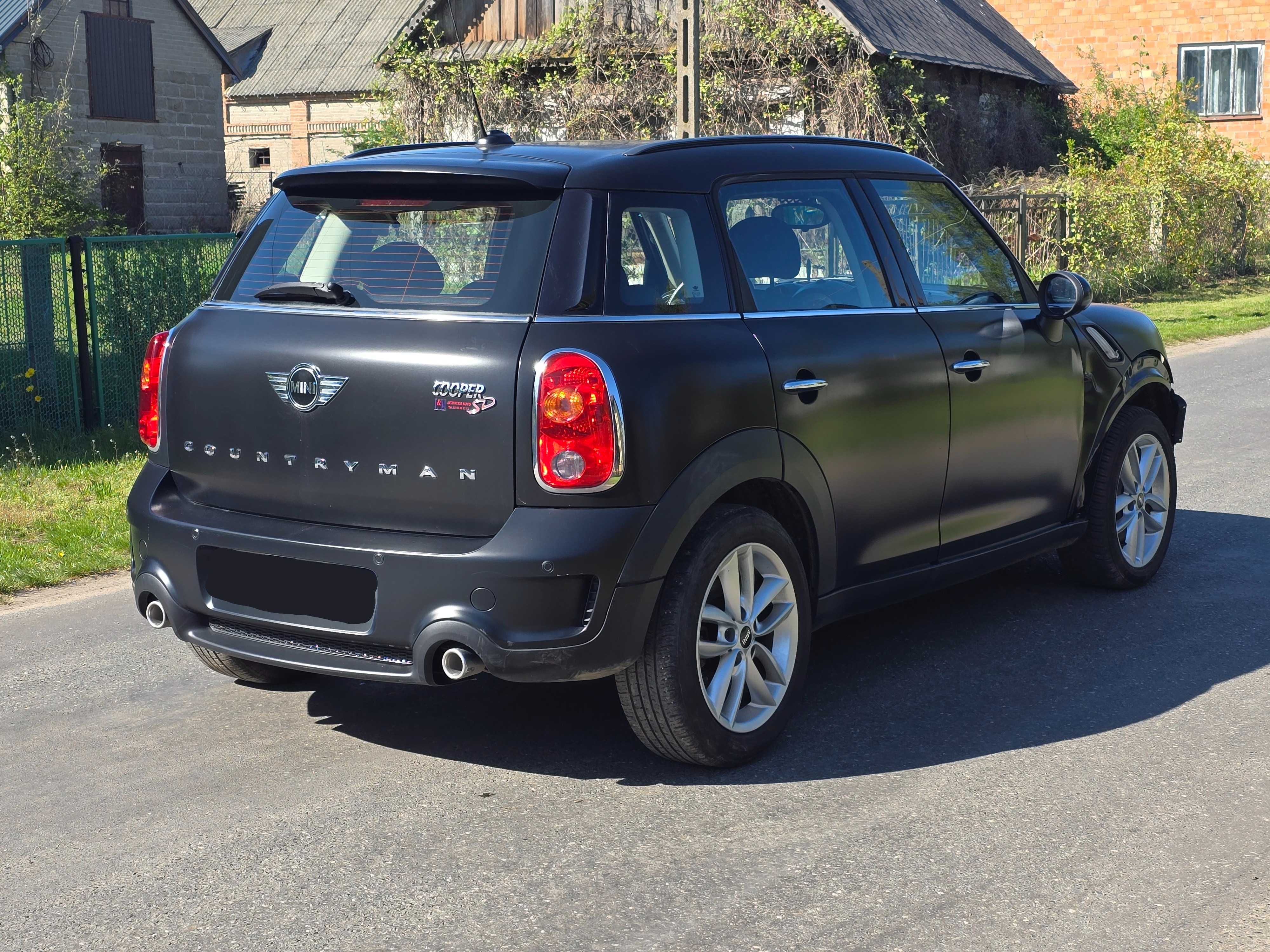 Mini Countryman SD, 2.0d 143, manual, navi, klimatronik, Frozen BLACK