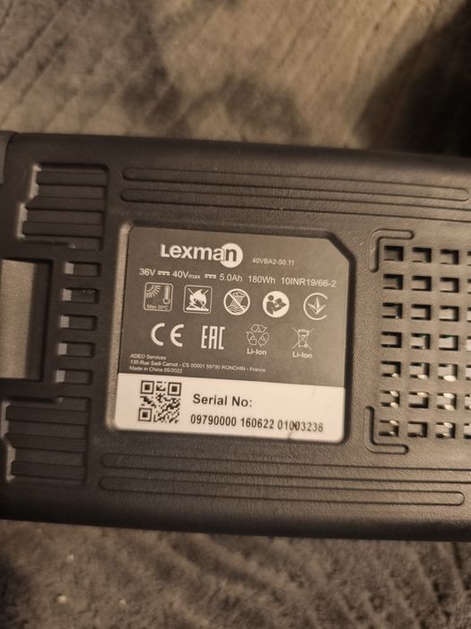 Lexman ładowarka + akumulator