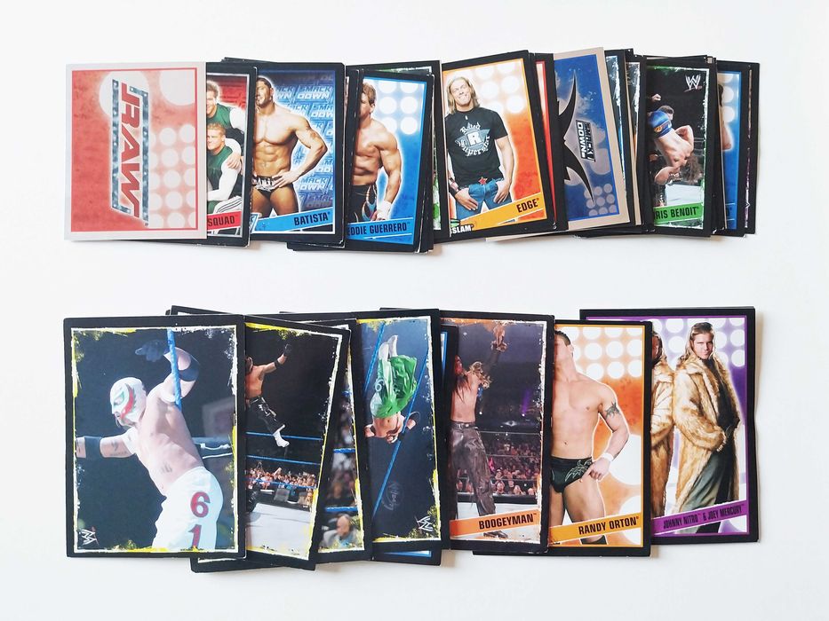 53 cromos W CHAMPIONS wrestling | Merlin lote ou venda avulso