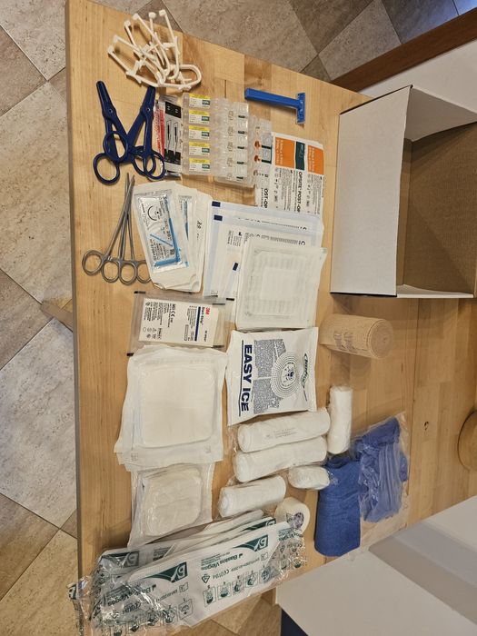 Recarga kit Primeiros socorros
