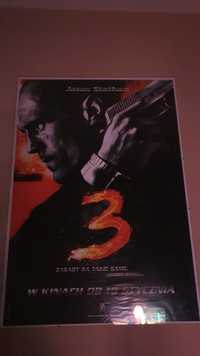 Jason Statham Transporter 3 premierowy plakat/baner 98x68