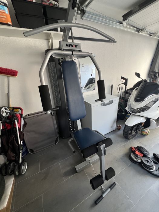 Ginásio multifunções NEWFIT + acessórios SEMI-NOVO