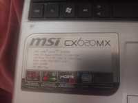 Ноутбук msi cx620mx