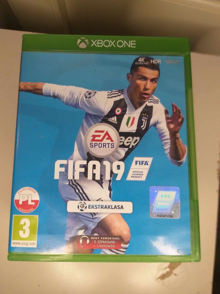 Gra FIFA 19 XOne Xbox One PL Pudełkowa