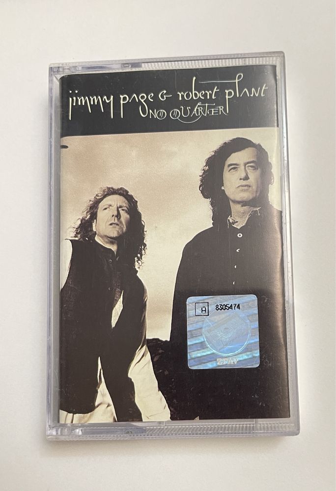 Jimmy Page & Robert Plant No quarter kaseta magnetofonowa