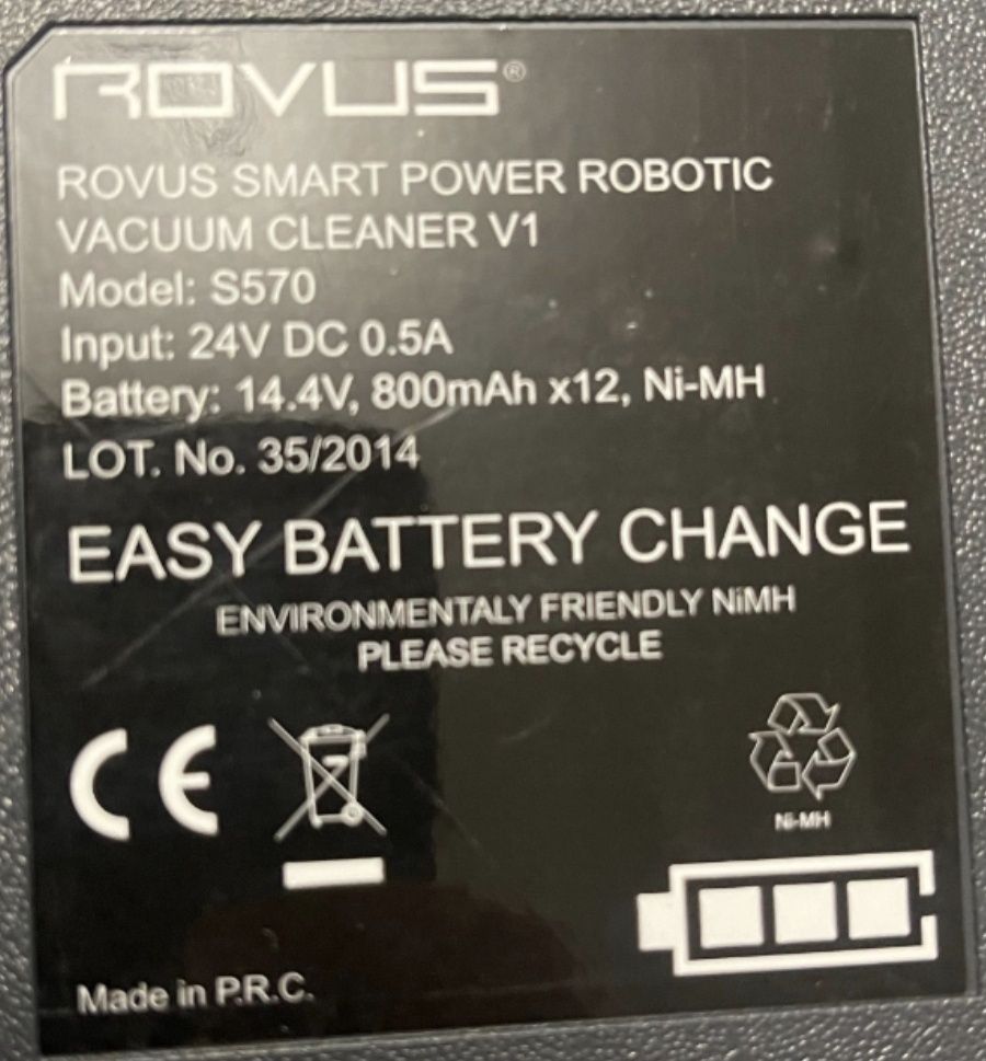 Пылесос робот Rovus