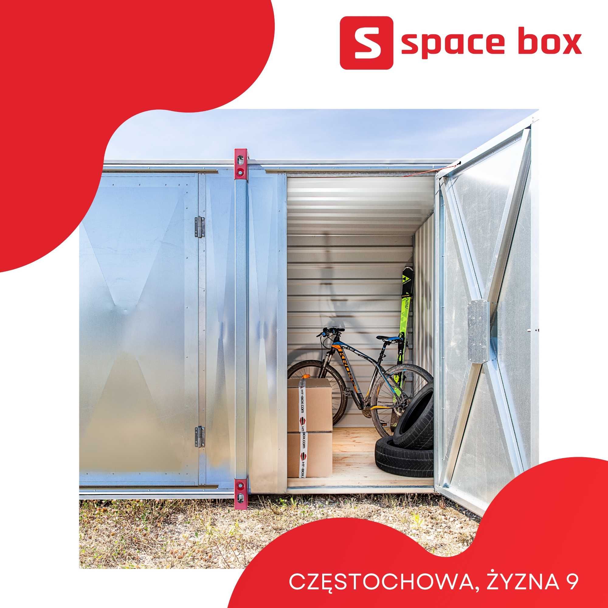 Magazyn samoobsługowy kontener do wynajęcia 9m2 Częstochowa SPACE BOX