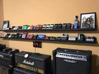 Many effects pedals , digital delays, prod2 ..