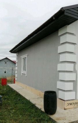 Утепление стен , фасадов , нанесение барашка , короеда , крошки .