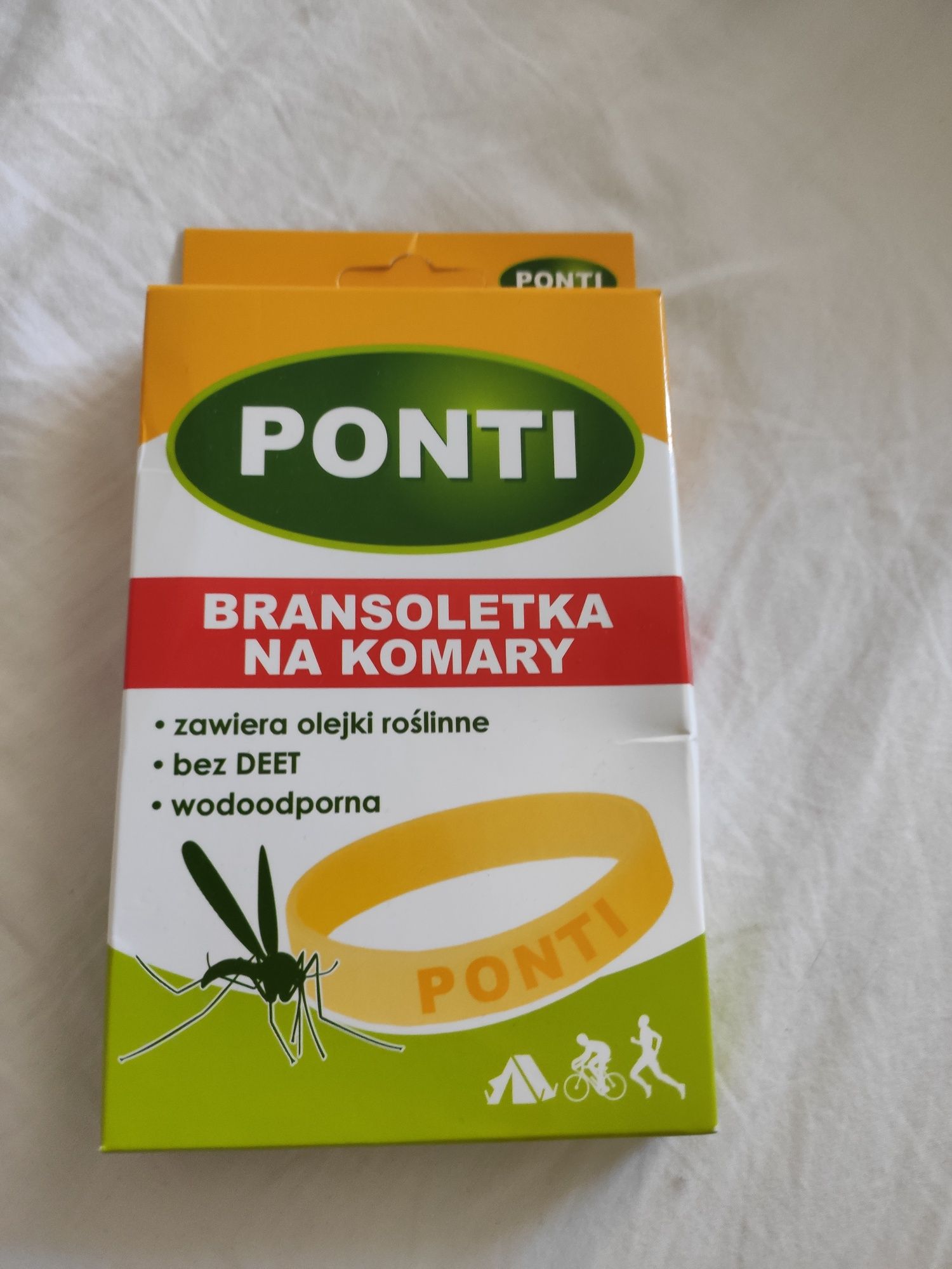 Bransoletka  opaska na komary ponti nowa