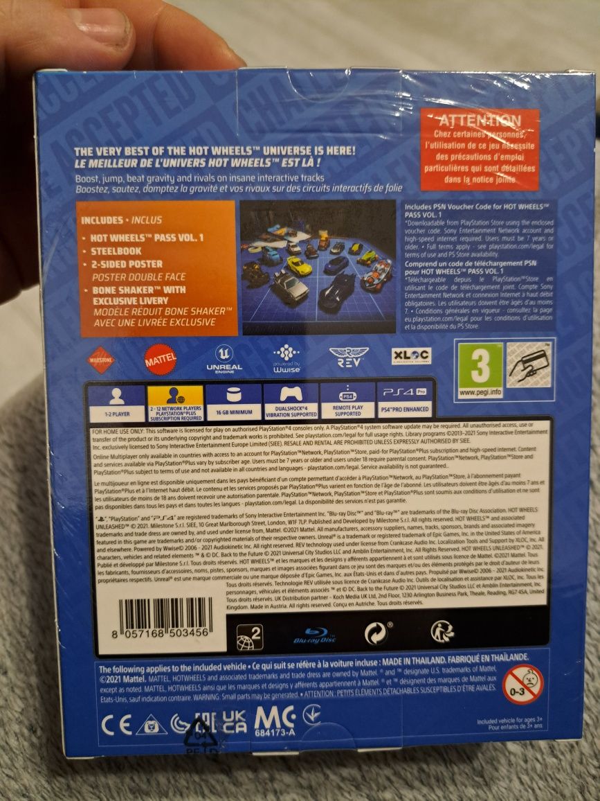 Hot wheels unleashed challenge accepted edition PS4