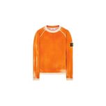 Светр STONE ISLAND 525D9 Hand Sprayed Airbrush Treatment Orange