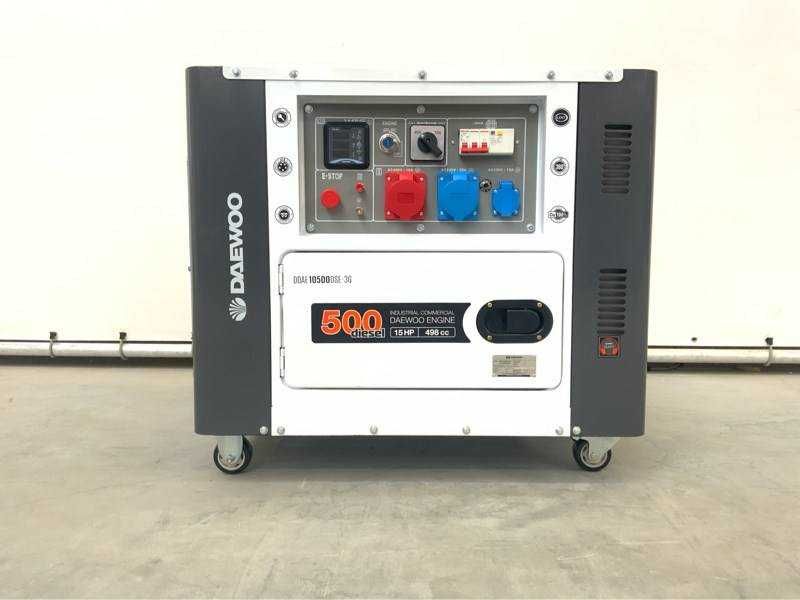 Agregat Prądotwórczy Daewoo DDAE10500DSE-3G Diesel do 8,1kv 3Fazy