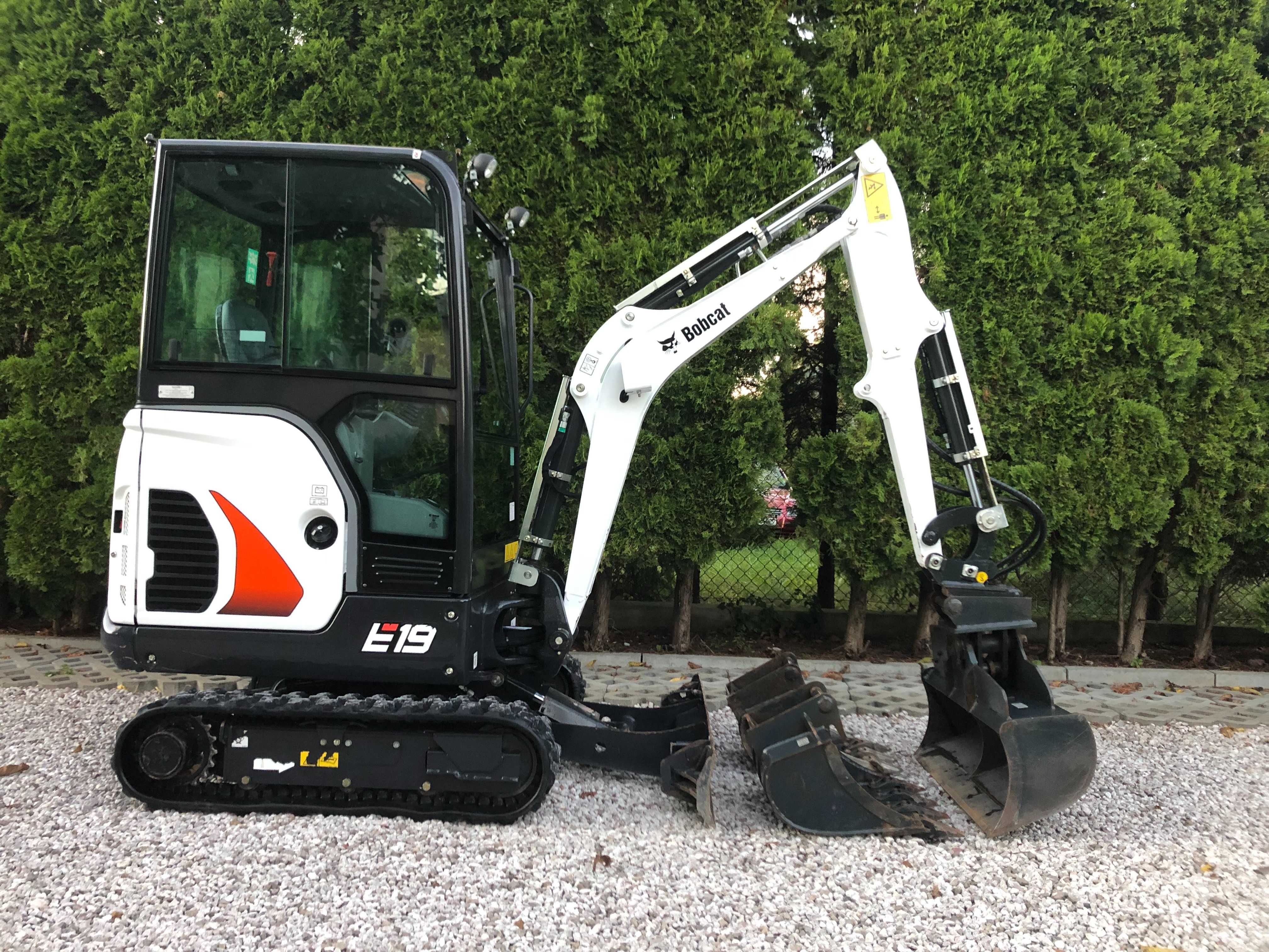 minikoparka Bobcat E 19 ,Neuson ET 18 .Kubota Kx19, mini koparka 2024